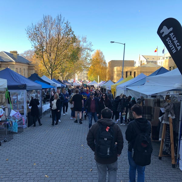 Photo taken at Salamanca Market by Terence T. on 6/15/2019