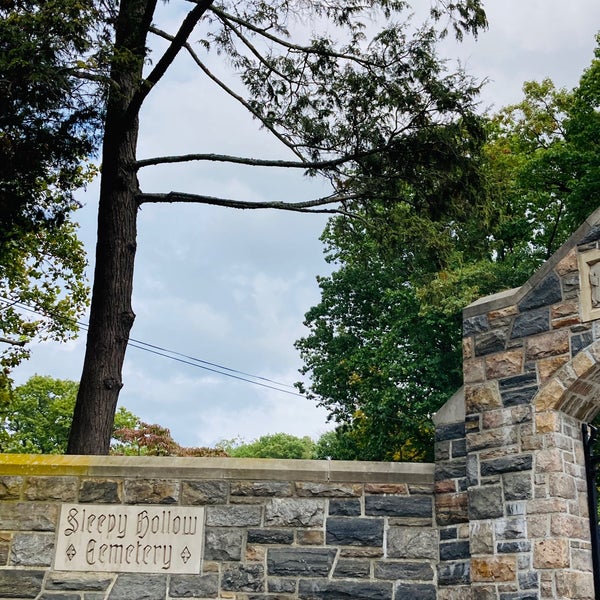 Photo taken at Sleepy Hollow Cemetery by Marie on 9/28/2020