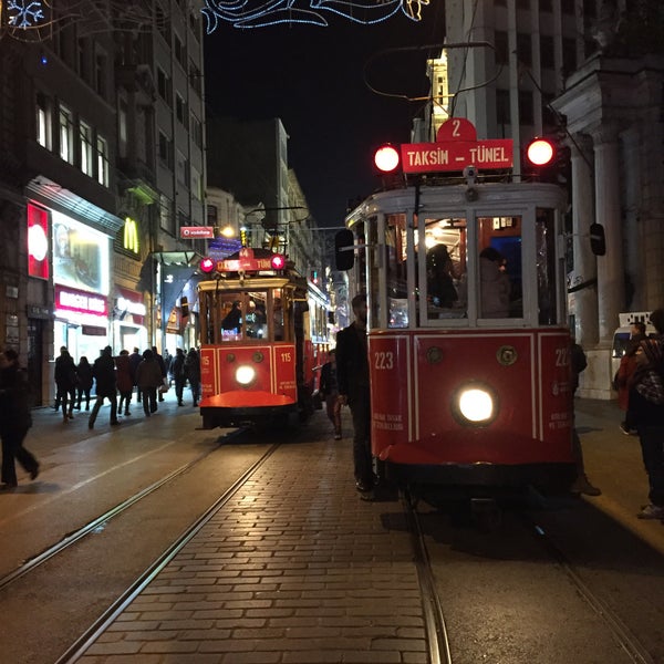 Photo taken at İstiklal Avenue by Arif E. on 12/3/2015