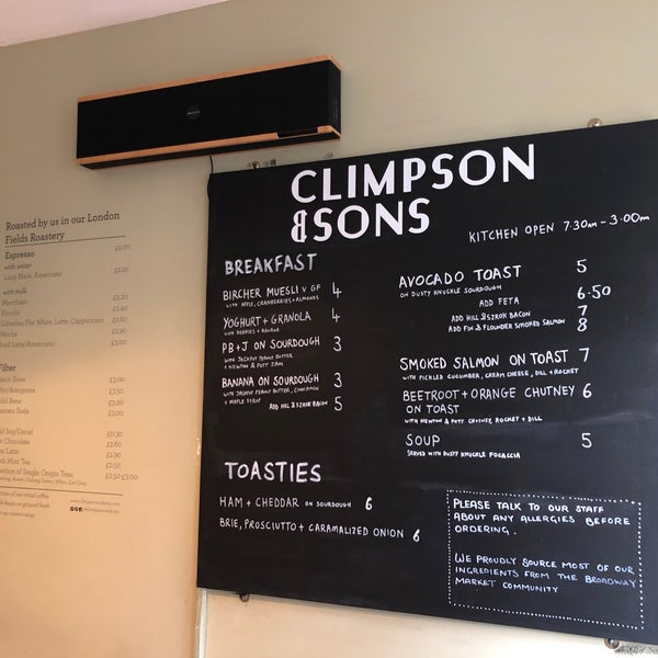 Photo taken at Climpson &amp; Sons by Tobias F. on 1/6/2019