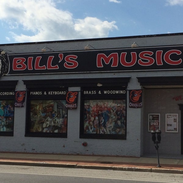 Photo taken at Bill&#39;s Music by Rob S. on 5/17/2014
