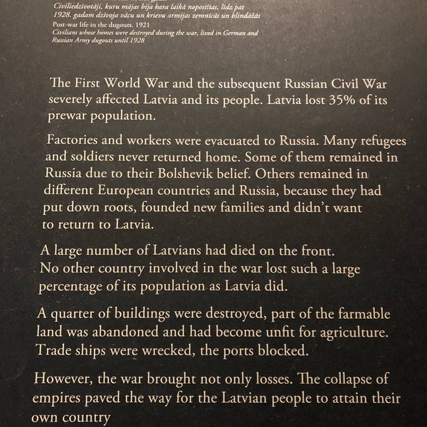 Photo taken at Latvian War Museum by Shehnaz H. on 8/25/2018