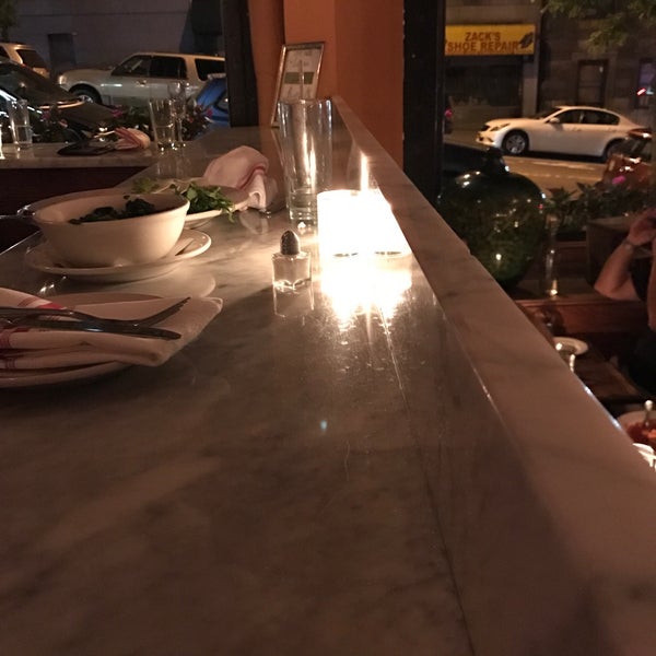 6/4/2017 tarihinde Adam W.ziyaretçi tarafından Saggio Restaurant'de çekilen fotoğraf