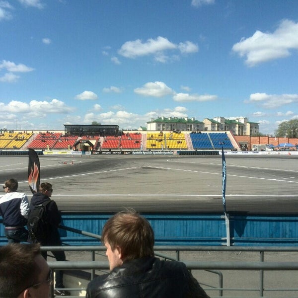 Мотобольное поле в Германии