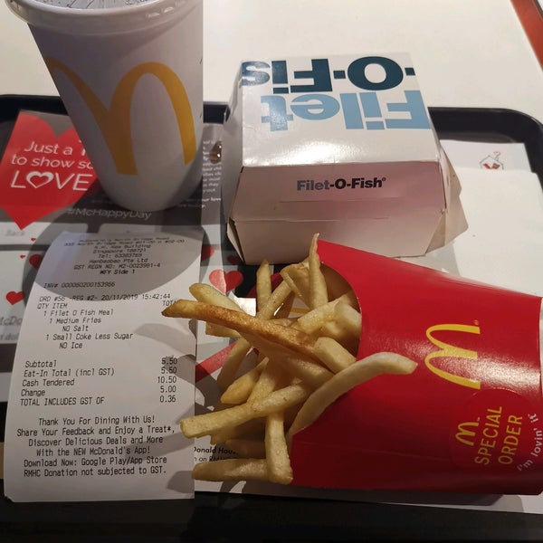 McDonald's (Now Closed) Downtown Core 0100/0200 K.H. KEA