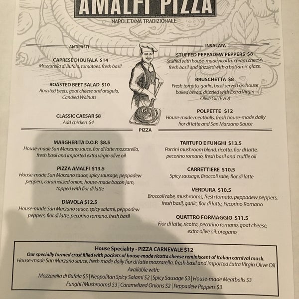 Foto tirada no(a) Amalfi Pizza por Thomas M. em 9/27/2016