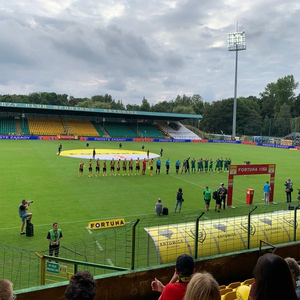 Photo taken at Stadion GKS Katowice by Abdullah on 8/6/2022