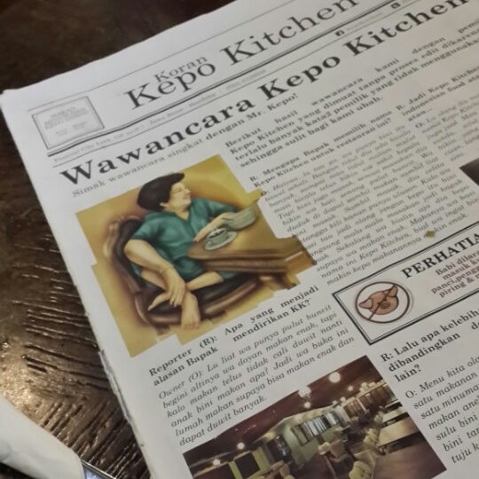 Foto diambil di Kepo Kitchen oleh Hari Y. pada 6/22/2014