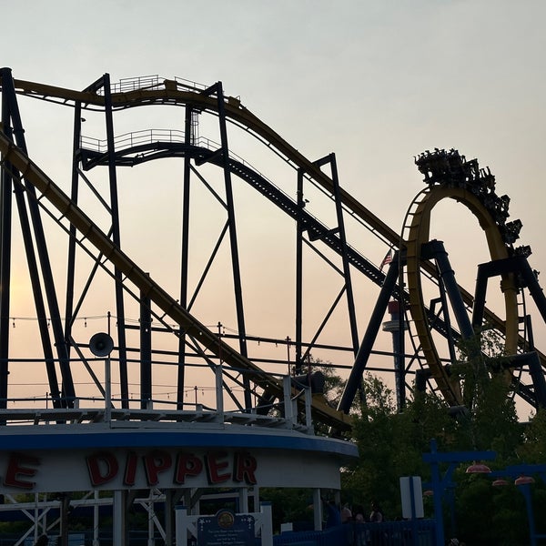 Photo taken at Six Flags Great America by Chris B. on 6/5/2023