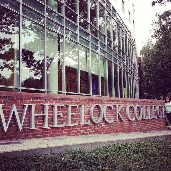 Photo taken at Wheelock College by Jackie G. on 9/9/2013