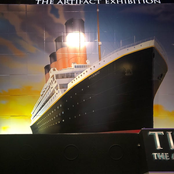 Photo taken at Titanic: The Artifact Exhibition by Melike Ç. on 7/24/2019