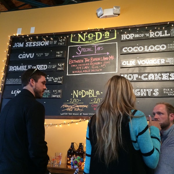 Photo taken at NoDa Brewing Company by L N. on 2/14/2015