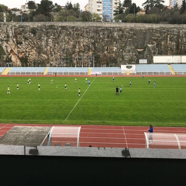 Снимок сделан в NK Rijeka - Stadion Kantrida пользователем Igor K. 4/15/2018