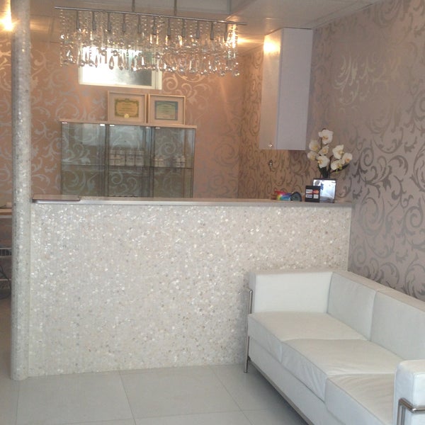 Reception area in our office