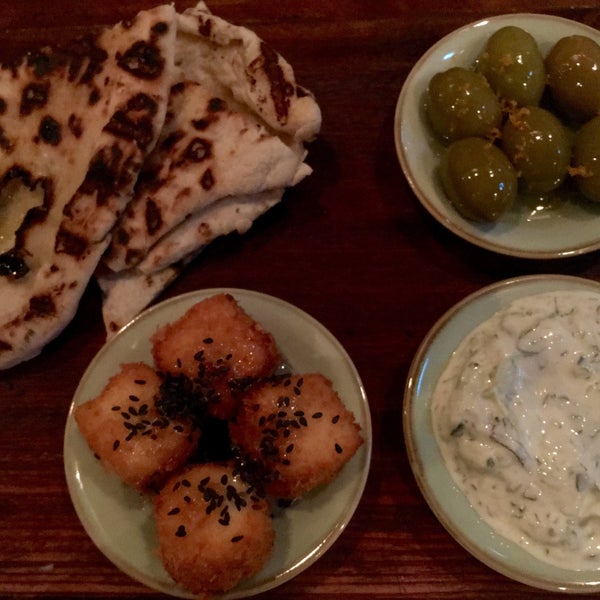 Mediterranean tapas. Prices are on the expensive side. Trendy yet cozy space.