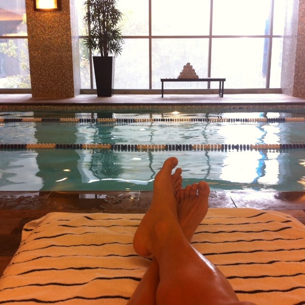 Photo taken at Elaia Spa by Brian L. on 11/9/2013