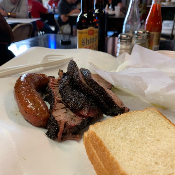 Photo taken at Louie Mueller Barbecue by Dave H. on 12/15/2018