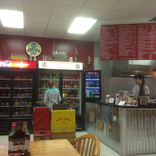 Photo taken at Corbett&#39;s Burgers &amp; Soda Bar by Chris B. on 1/19/2014