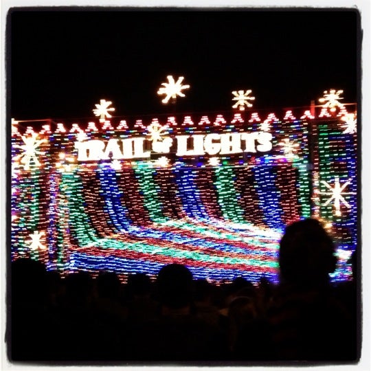 Photo taken at Austin Trail of Lights by Lysa S. on 12/24/2012