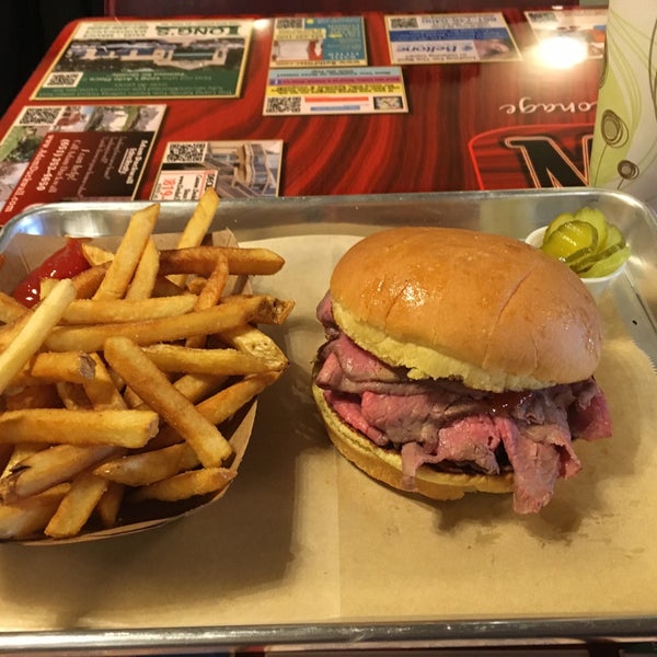 Photo taken at Maverick&#39;s Real Roast Beef by Brad A. on 4/18/2018