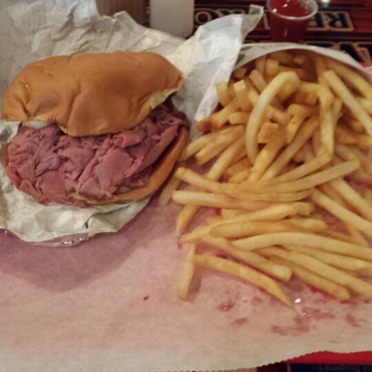 Photo taken at Maverick&#39;s Real Roast Beef by Brad A. on 4/30/2014