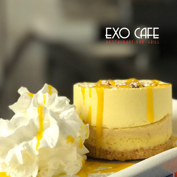 Mango Guava Cheesecake tastes even better on Mondays!   #dessert #cheesecake