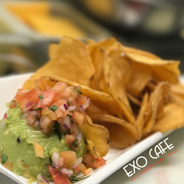 Perfect snack for Happy Hour, or during TRIVIA tonight!  #guacamole #exocafenyc #trivia #foresthills