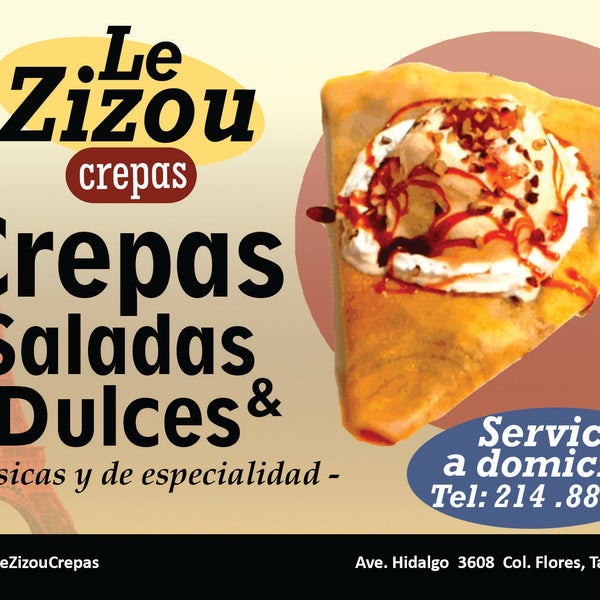 รูปภาพถ่ายที่ Le Zizou Crepas โดย Le Zizou Crepas เมื่อ 9/12/2014