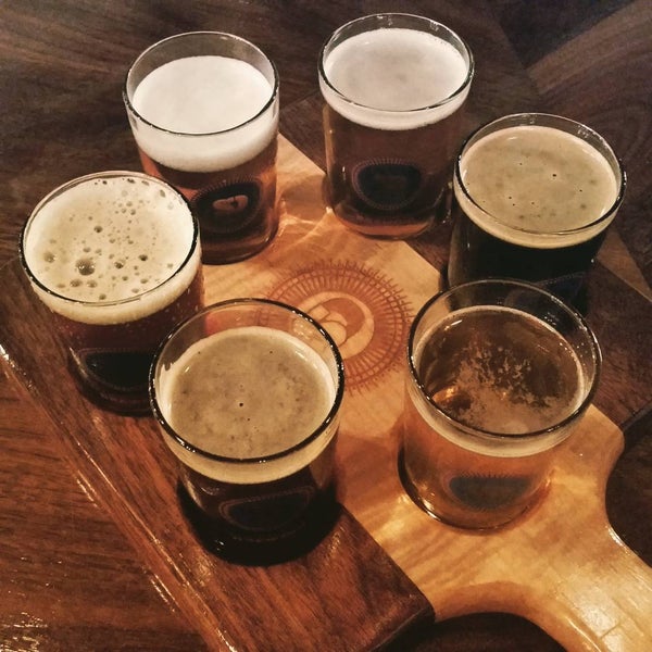 Photo taken at Spencer Devon Brewing by Mark P. on 8/19/2015