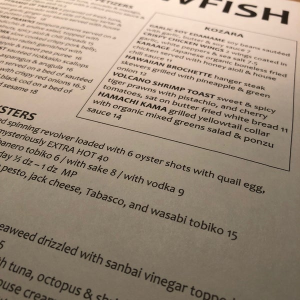 Снимок сделан в Blowfish Sushi to Die For пользователем Susan H. 2/4/2018