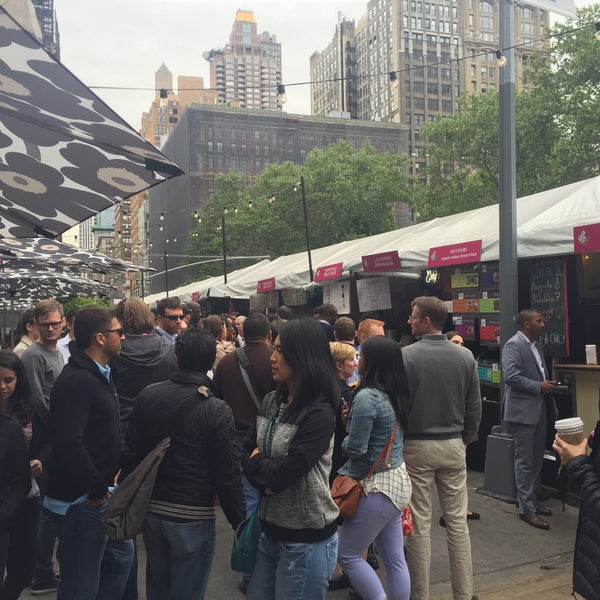 Photo taken at Mad. Sq. Eats by Andressa d. on 5/21/2015