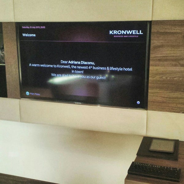 Photo taken at Kronwell Brașov Hotel by Adriana D. on 7/25/2015