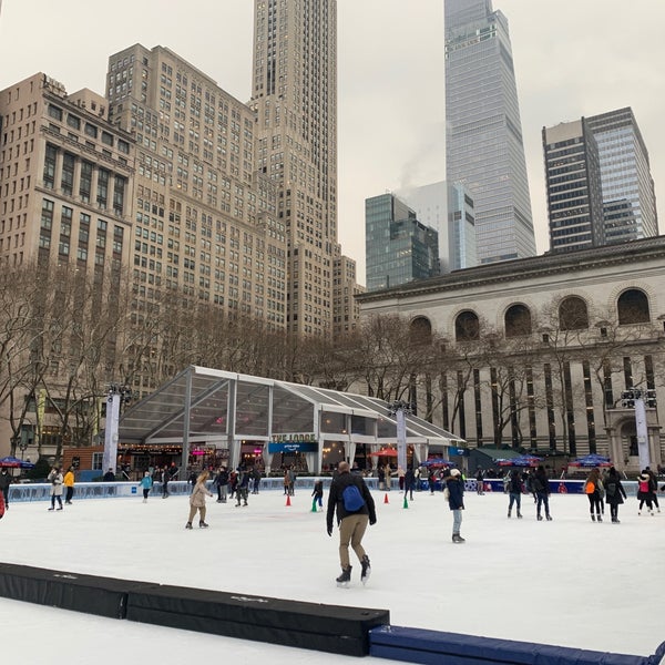 Photo taken at Bank of America Winter Village at Bryant Park by Daniel P. on 1/28/2022