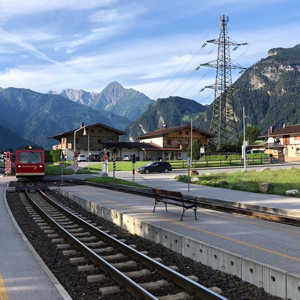 Photo taken at Bahnhof Ramsau-Hippach by Honza P. on 8/15/2019