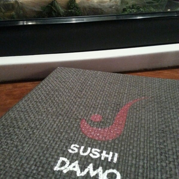 Photo taken at Sushi Damo by Lisa on 9/13/2013