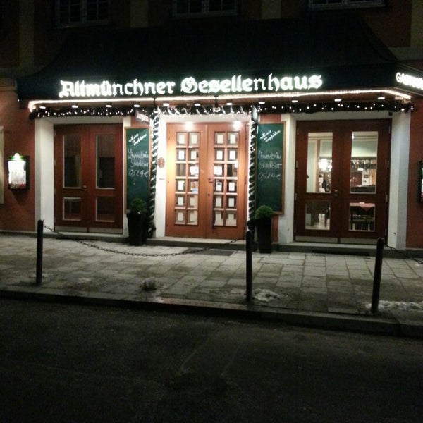 Photo taken at Altmünchner Gesellenhaus by Dilara H. on 2/27/2013