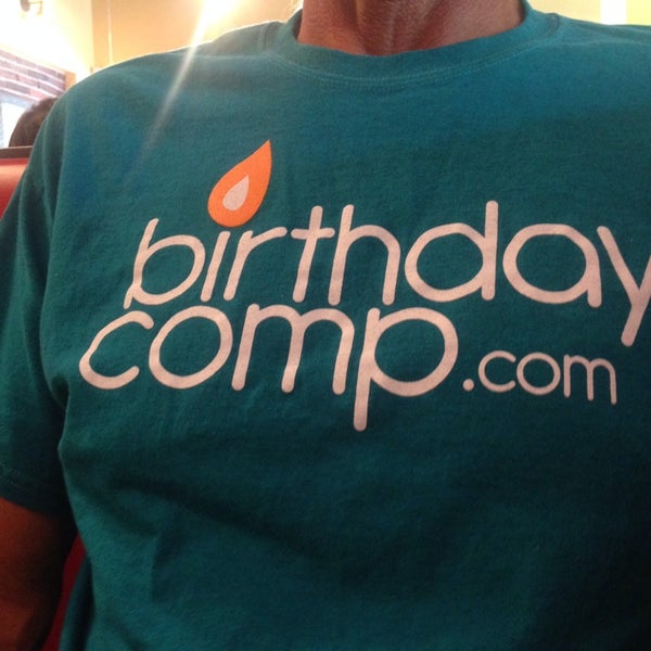 Get free birthday gifts from local businesses at BirthdayComp.com
