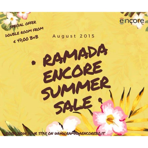 Снимок сделан в Ramada Encore Hotel Bologna Fiera пользователем Ramada Encore Bologna Fiera Hotel 8/7/2015
