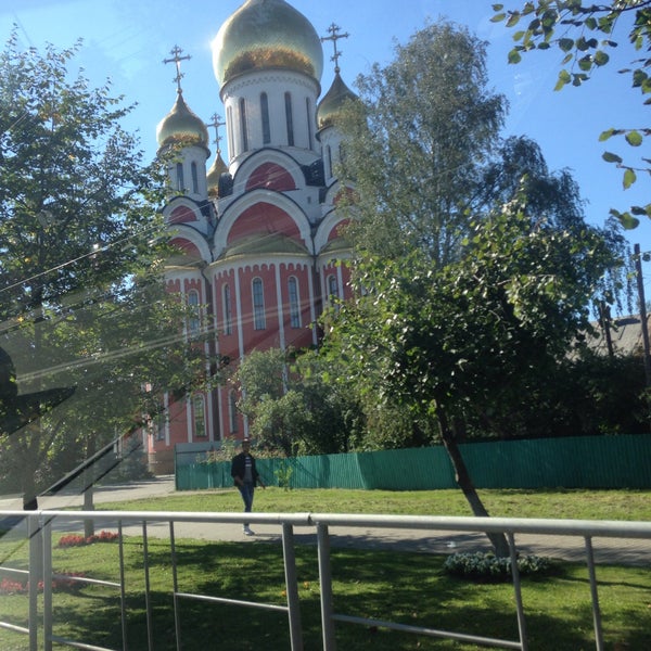Храм Георгия Победоносца в Одинцово зима