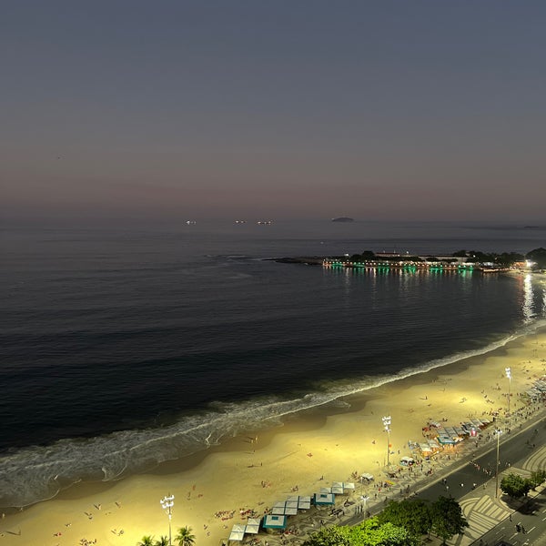 Photo taken at Copacabana Beach by Rogerio d. on 5/4/2024