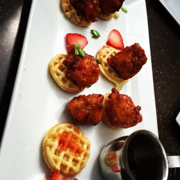 Chicken and waffles!!!