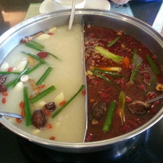 Photo taken at Little Sheep Mongolian Hot Pot by Shannon X. on 3/9/2013
