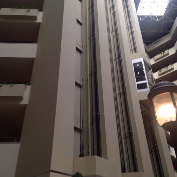Photo taken at Embassy Suites by Hilton by Faith M. on 3/20/2014