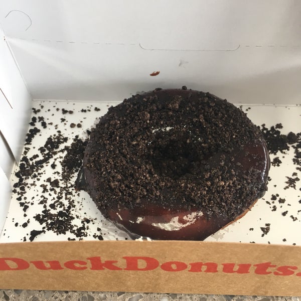 Photo taken at Duck Donuts by April A. on 3/27/2018