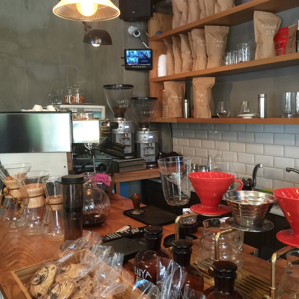 Photo taken at Montag Coffee Roasters by Beyza C. on 5/23/2015