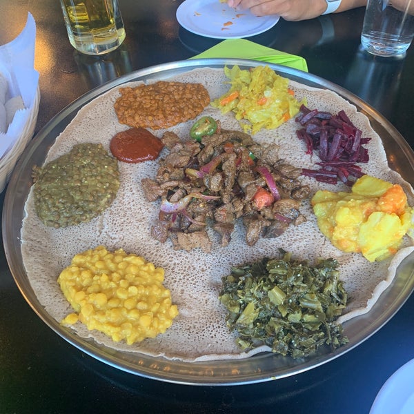 Photo taken at Bete Ethiopian Cuisine &amp; Cafe by Najah on 8/31/2023