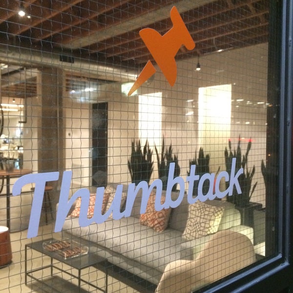 Photo taken at Thumbtack HQ by Ed A. on 1/9/2015