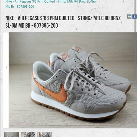nike air pegasus 83 prm quilted