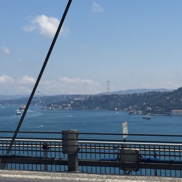 Photo taken at Bosphorus Bridge by İrn.irn on 7/8/2015
