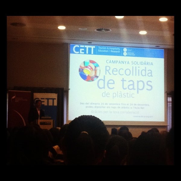 Photo prise au CETT Tourism &amp; Hospitality Education/Research par Joan le10/16/2012